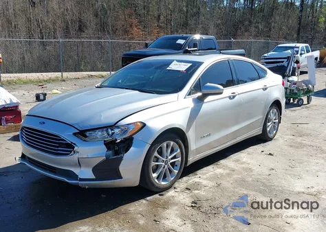 2019 Ford Fusion Hybrid Se from USA, damaged, VIN 3FA6P0LU6KR120480